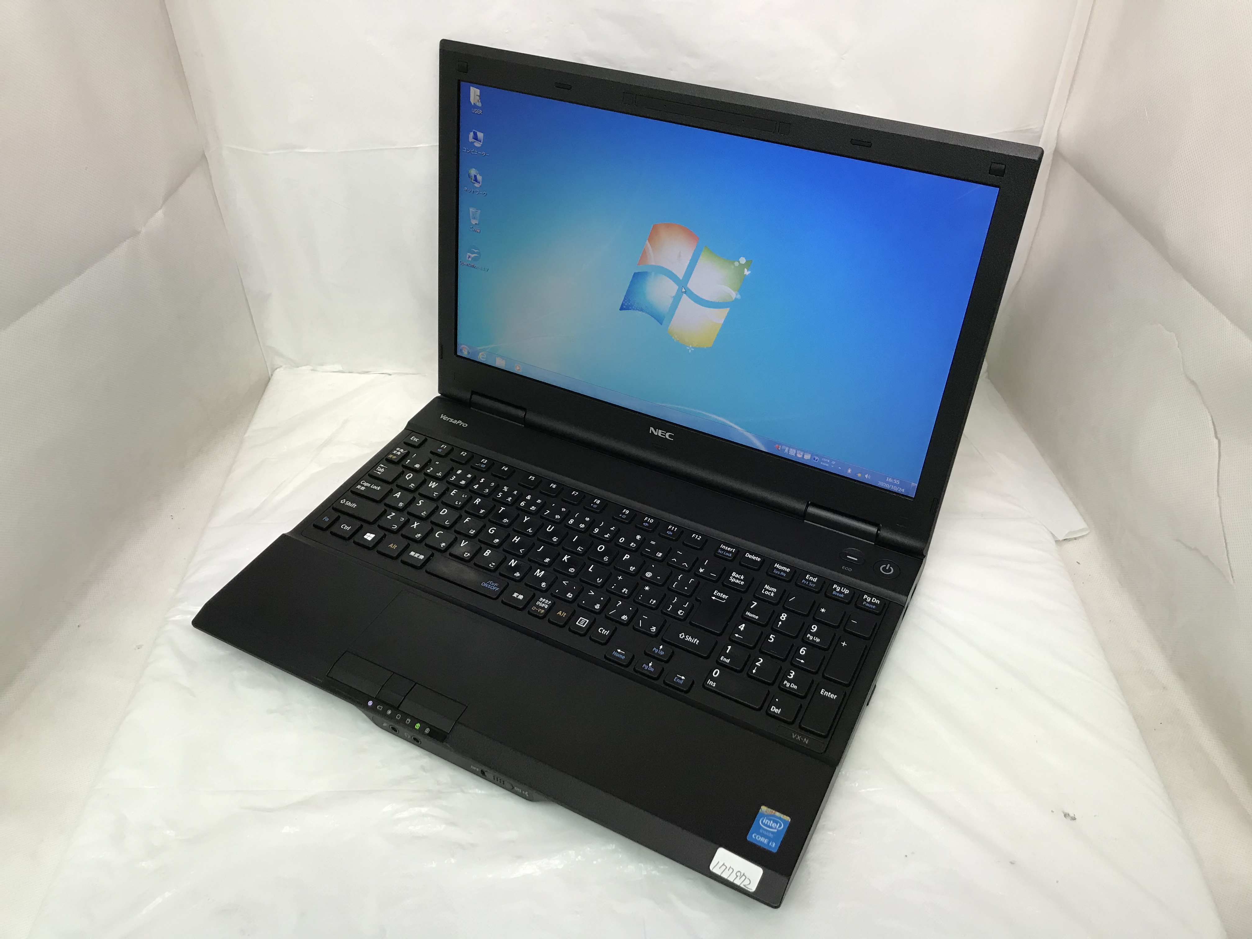 中古ノートパソコン NEC VersaPro タイプVX VK25L/X-N PC-VK25LXZDN