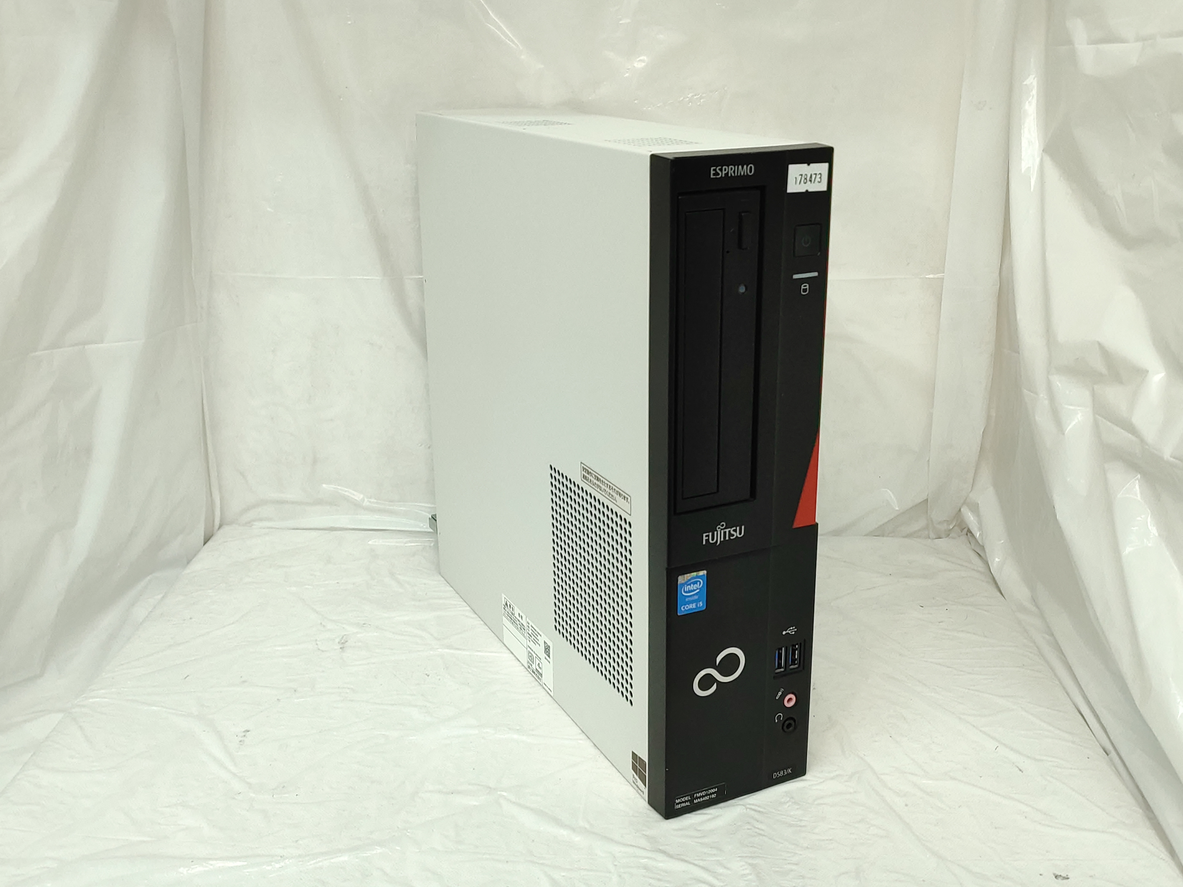 中古デスクトップパソコン FUJITSU FMV-ESPRIMO D583/K Core-i5 4590