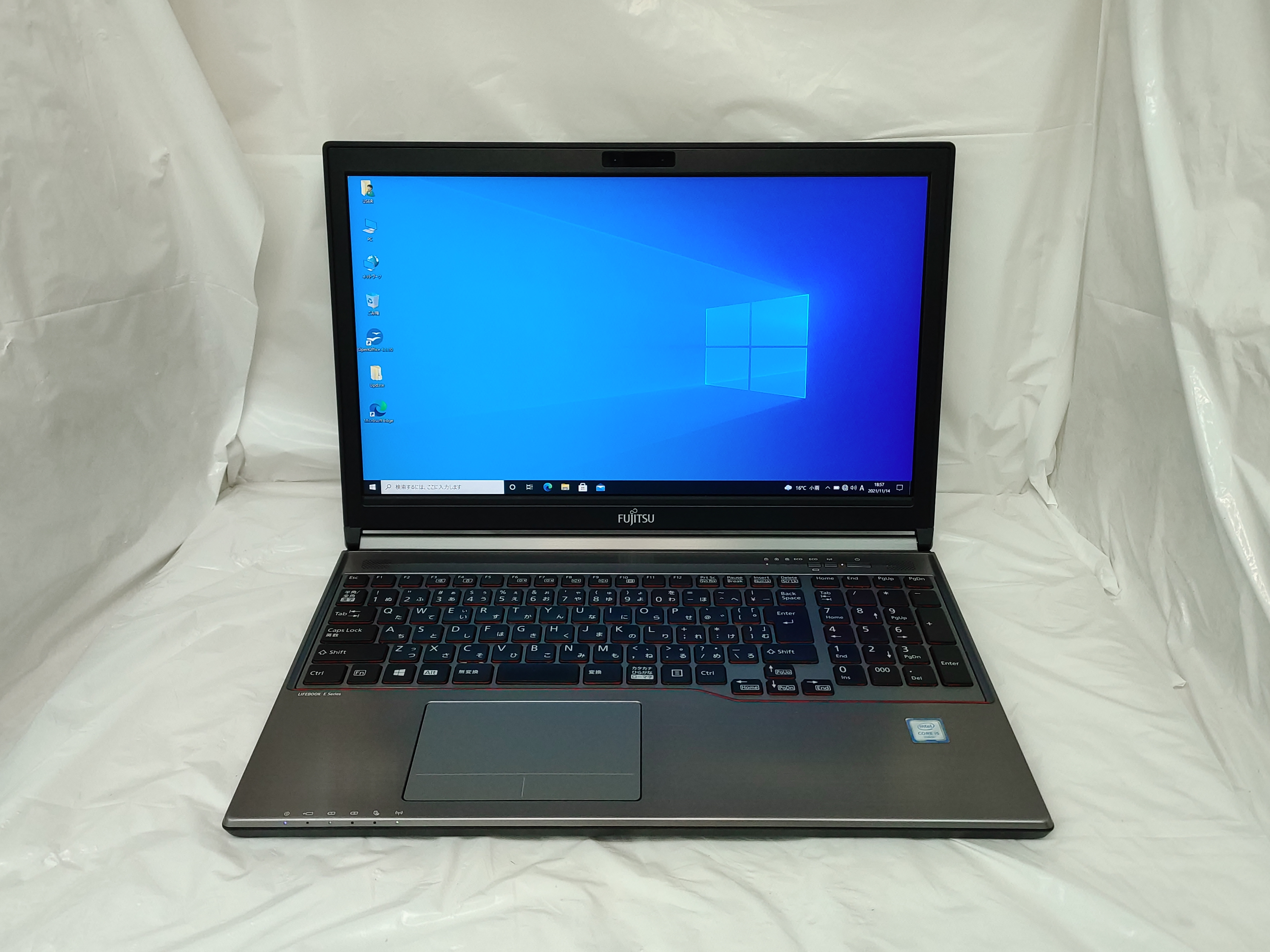富士通 Lifebook E756/P Core i5 ノートPC 本体 中古ノートパソコン FUJITSU LIFEBOOK E756/P Core-i5 6300U 2.4GHz