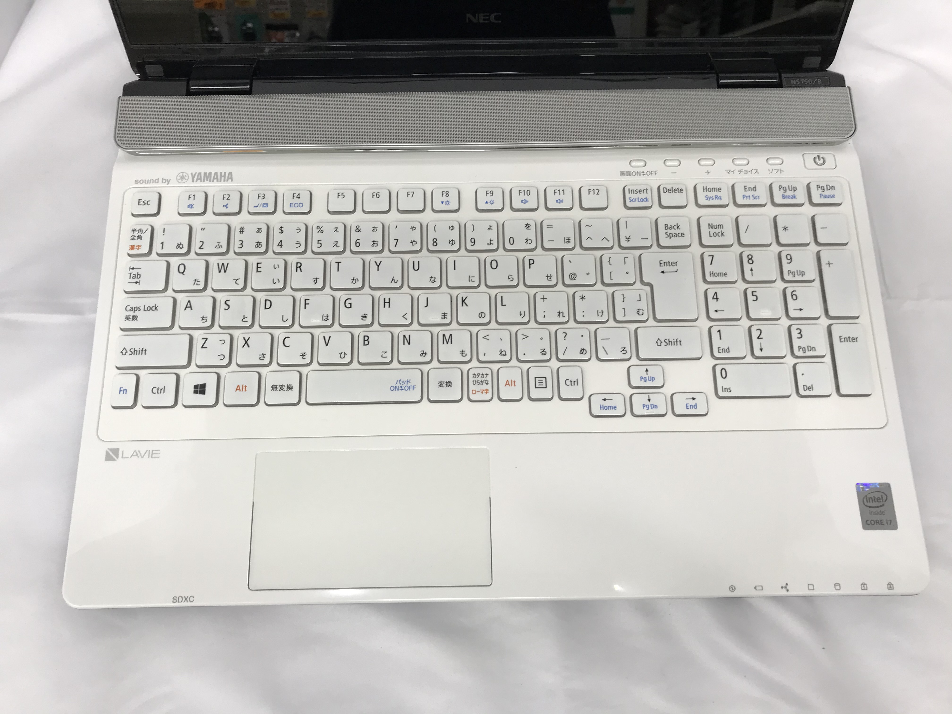 中古ノートパソコン NEC LAVIE NS750/BAW-E3 PC-NS750BAW-E3 Core-i7