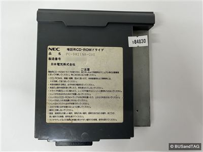 PC-98 ノート内蔵用 CD-ROMドライブ(PC-9821NA-C01) の拡大写真はこちらをクリック PC-98 ノート内蔵用 CD-ROMドライブ(PC-9821NA-C01) の拡大写真はこちらをクリック